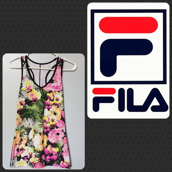 Fila Tops - SOLD Fila Athletic Floral Tank Top